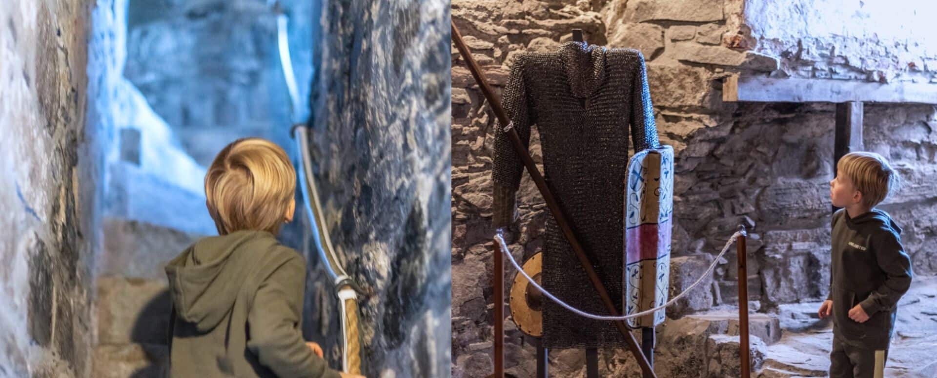 Omvisning for barn: Kongen i Rosenkrantztårnet, Bymuseet i Bergen.